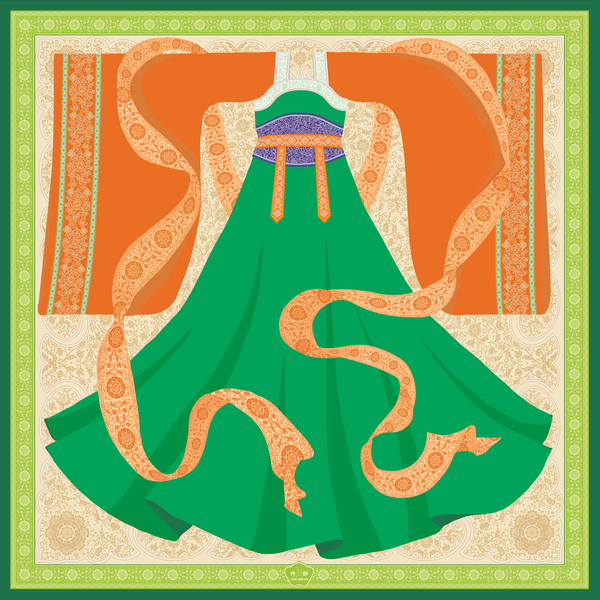 Scarf - Tang Dynasty Grace