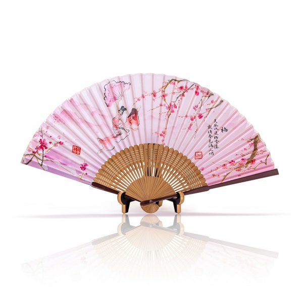 Fan - Plum Blossom