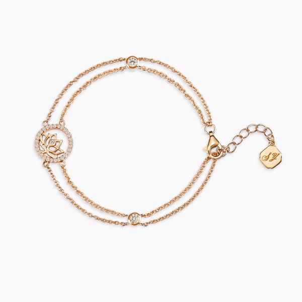 Bracelet - Lotus Fairies Rose Gold