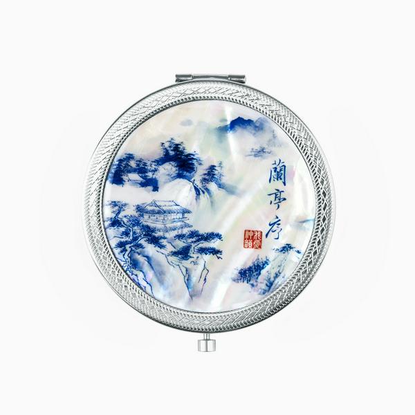 Compact Mirror - Poets of the Orchid Pavilion
