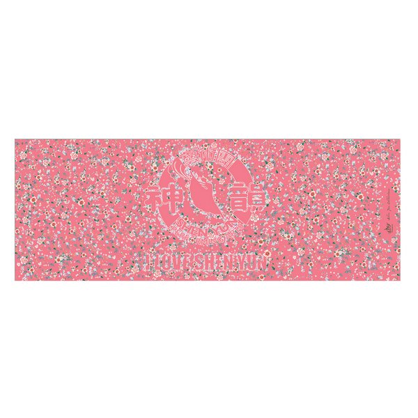 Scarf - Celestial Flowers Pink