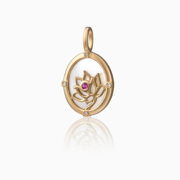 Charm - Noble Lotus Gold 