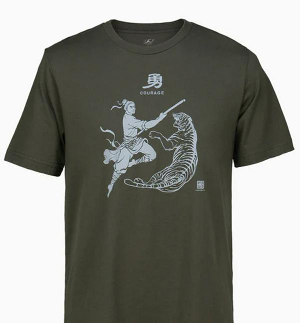 T-SHIRT Wu Song Defeats the Tiger (Green)