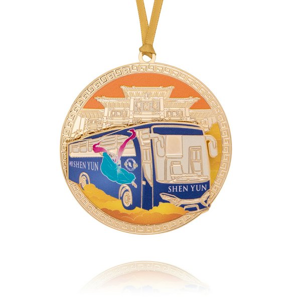 3D Ornament - Shen Yun Tour Bus