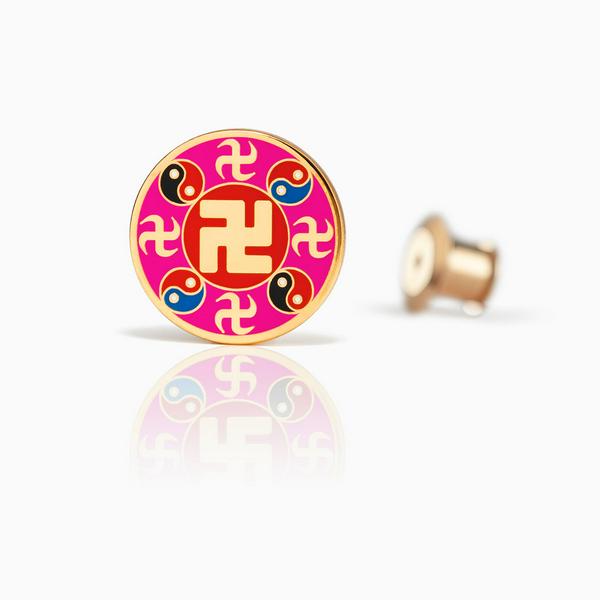 Pin - Falun Pink
