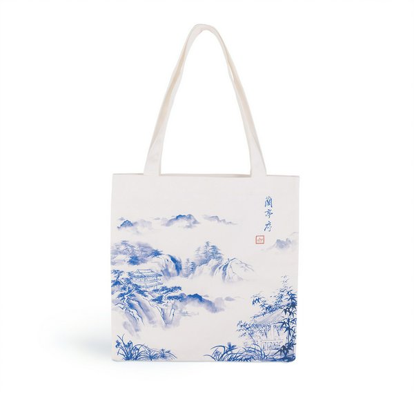 Canvas Bag - Poets of the Orchid Pavilion 